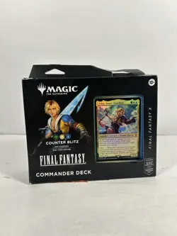 Magic: The Gathering Final Fantasy X Commander Deck - Counter Blitz - Image 1