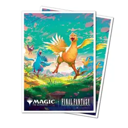 Final Fantasy Chocobo Apex sleeves ULTRA PRO MTG deck card sleeves (105ct) - Image 1