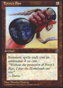 Feroz's Ban - Homelands # MTG Magic The Gathering - Image 1