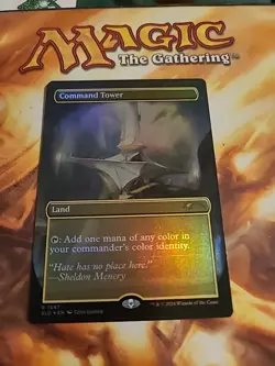 Command Tower Rainbow Foil - Secret Lair SLD Sheldon's Spellbook - MTG - Image 1