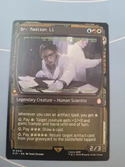 Dr. Madison Li (Showcase) Universes Beyond Fallout MTG Magic #0341 Extended Art - Image 1