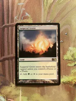 Sunpetal Grove Magic 2012 M12 NM MTG - Image 1