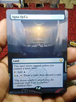 Agna Qel'a MTG Avatar: The Last Airbender Hand Painted Extended Full Altered Art - Image 2