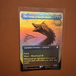 MTG Avatar The Last Airbender The Unagi of Kyoshi Island Borderless (Foil) 0319 - Image 1