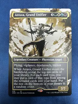 Atraxa, Grand Unifier (Showcase) Phyrexia: All Will Be One (#316) - Mythic - NM - Image 1