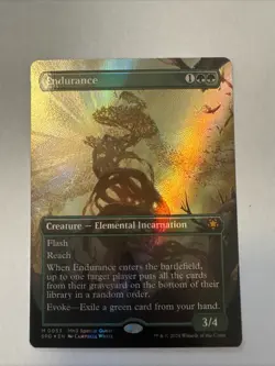 Endurance (Borderless) (Textured Foil) - MTG Special Guests NM - Image 1