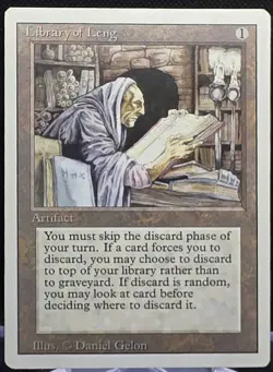 Library of Leng - Revised Edition Regular Uncommon LP - Image 1