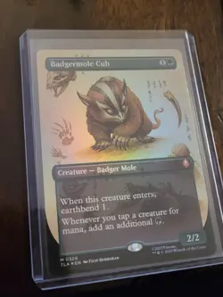 Badgermole Cub (Borderless) Avatar: The Last Airbender Foil - Image 2