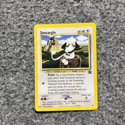 Vintage Pokemon Smeargle #32 Black Star Promo WOTC Card Y2K - Image 1