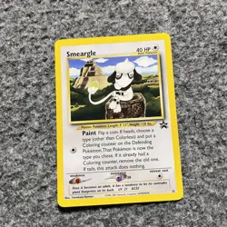 Vintage Pokemon Smeargle #32 Black Star Promo WOTC Card Y2K - Image 2