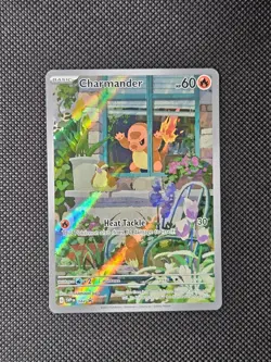 Pokemon TCG Charmander SVP 044 Obsidian Flames Black Star Promo Scarlet & Violet - Image 1