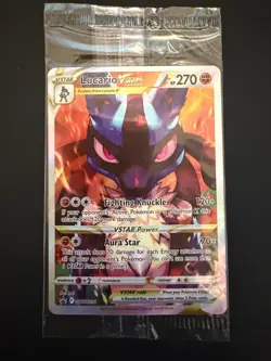 Pokemon: Lucario VSTAR SWSH291 Crown Zenith ETB Promo Card SEALED - Image 1