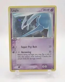 Pokemon TCG Lugia Promo Card 2/17 5 Rare Holo - Image 1