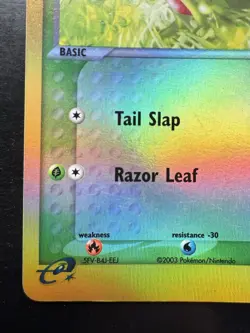 2003 Pokemon Black Star Promo Card 003 Treecko Reverse Holo (LP) - Image 4