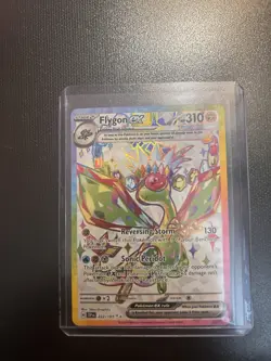 Pokemon Card Flygon ex 222/191 Surging Sparks Full Art Ultra Rare Holo Near Mint - Image 1