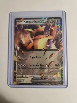Pokemon TCG Scarlet & Violet Kangaskhan EX 115/165 Double Rare Holo - Image 1