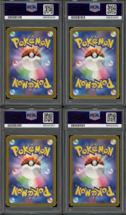 [PSA 10] SEQUENTIAL Bulbasaur Charmander Squirtle Pikachu Art Rare 151 POKEMON - Image 2