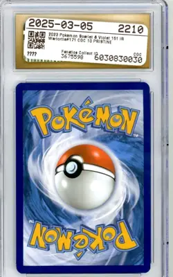 POKEMON English Wartortle 171/165 2023 Scarlet & Violet 151 Holo CGC PRISTINE 10 - Image 2