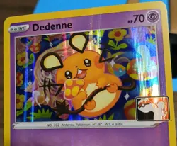 Dedenne 078/189 Holo Prize Pack Series Pokemon Play! Mint Condition - Image 1