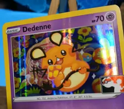 Dedenne 078/189 Holo Prize Pack Series Pokemon Play! Mint Condition - Image 3