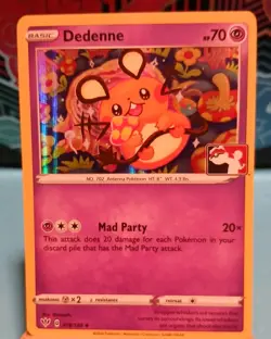 Dedenne 078/189 Holo Prize Pack Series Pokemon Play! Mint Condition - Image 4