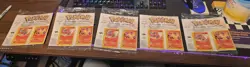 *Lot of 5* Pokemon Scan-Tastic Spectacular Ho-oh and Rapidash Promo Sealed - Image 1