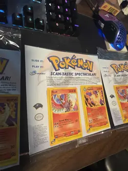 *Lot of 5* Pokemon Scan-Tastic Spectacular Ho-oh and Rapidash Promo Sealed - Image 3