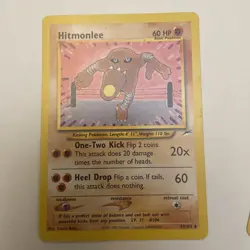 Bundle! Hitmonchan, Hitmonlee, Hitmontop! Neo Destiny Set Pokemon Cards - Image 2