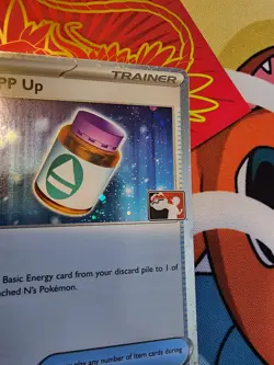 Pokemon N's PP Up 153/159 Prize Pack Series Cards Cosmo Holo Pack Fresh - NM - Image 3