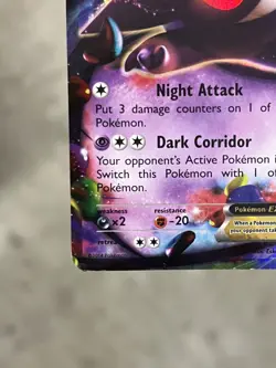 Pokemon TCG Gengar EX 2014 XY Phantom Forces 34/119 Ultra Rare MP/HP - Image 5
