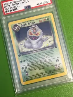 PSA GRADE 10 POKEMON ROCKET DARK ARBOK - HOLO #2 - 1ST EDITION - GEM MINT WOTC - Image 3