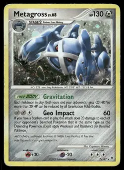 Pokemon Tcg Metagross #7 Pokemon Supreme Victors HP - Image 1