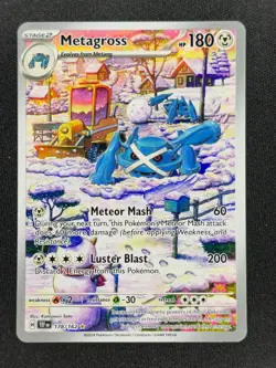 Metagross 178 Pokemon Temporal Forces 2024 NM 🔥🔥🔥 - Image 1