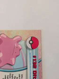 2000 Topps Chrome Pokemon TV Animation Edition Series 2 Foil #132 Ditto NM - Image 5