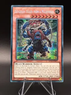 Yu-Gi-Oh! Sengenjin Wakes From A Millenium MP25-EN077 Secret Rare 1st Ed *New* - Image 2