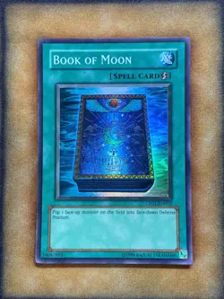 Yugioh Book of Moon CP01-EN002 Super Rare ENGLISH LP - Image 1