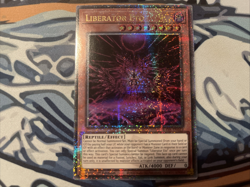 Yugioh Liberator Eto Quarter Century Secret Rare SUDA-EN023 Near Mint - Image 1