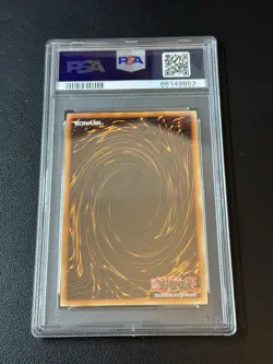 Yu-Gi-Oh! Black Rose Dragon MGED-EN026 Alt Art Maximum Gold: El Dorado PSA 10 - Image 2