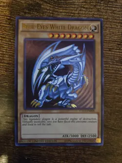 Yu-Gi-Oh! Blue-Eyes White Dragon CT13-EN008 Ultra Rare Limited Edition LP - Image 1