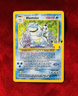 Pokemon TCG Blastoise Holo Rare Card Classic Collection 2/102 Celebrations Mint - Image 1