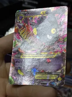 #2 M Gengar EX XY166 Black Star Promo 2016 SHINY Holo Rare Pokemon Card TCG - Image 5