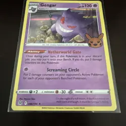 Pokemon Card Gengar Trick Or Trade Holo Rare 066/196 Near Mint - Image 3