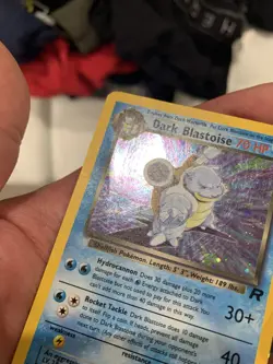 Pokemon Dark Blastoise TCG Team Rocket 3/82 Holo Unlimited Rare Card LP - Image 5