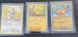 Lot of 3 McDonald’s Promo Cards - Dragionite/Axew/Pikachu Pokemon TCG - Image 1
