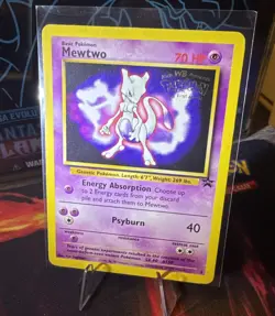 Mewtwo 3 Black Star Promos Mewtwo Strikes Back Pokemon Card MP 🔥🔥 - Image 1