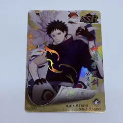 Tobi Uchiha - Naruto Trading Card HY 63 SSR Super Rare Holo Foil Cool Art Tc8 - Image 1
