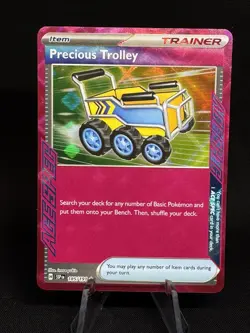 Precious Trolley 185/191 SV08: Surging Sparks ACE SPEC Pokemon Card - Image 1