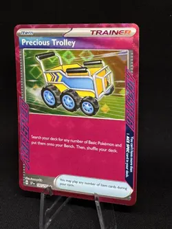 Precious Trolley 185/191 SV08: Surging Sparks ACE SPEC Pokemon Card - Image 2