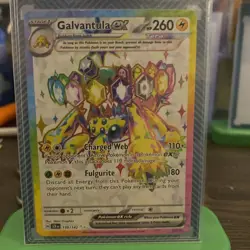 Galvantula EX 159/142 Ultra Rare Scarlet & Violet (Stellar Crown) Pokemon Card - Image 3