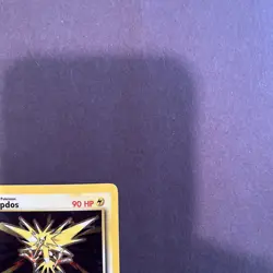 Pokemon TCG Zapdos Base Set Holo Rare Card 16/102 English - Image 5